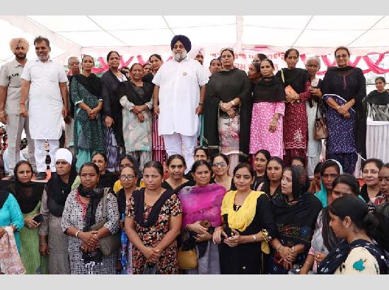 ਆਂਗਣਵਾੜੀ ਵਰਕਰ ਯੂਨੀਅਨ ਵੱਲੋਂ ਅਕਾਲੀ ਦਲ ਦੀ ਹਮਾਇਤ ਦਾ ਐਲਾਨ
