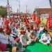 ਥਾਣੇ ਮੂਹਰੇ ਅਣਮਿਥੇ ਸਮੇਂ ਲਈ ਧਰਨਾ ਸ਼ੁਰੂ, ਮਾਮਲਾ ਡੀ ਐਸ ਪੀ ਤੇ ਹੋਰਨਾਂ ਦੀ ਗ੍ਰਿਫਤਾਰੀ ਦਾ