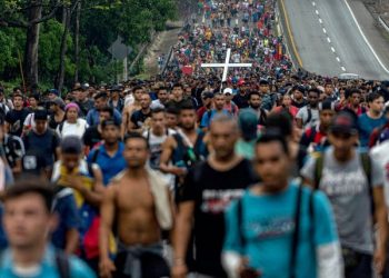 Crossings at the southwestern U.S. border have hit record levels.