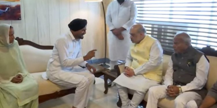 ਸਿੱਧੂ ਮੂਸੇਵਾਲਾ ਦੇ ਪਰਿਵਾਰ ਵੱਲੋਂ ਗ੍ਰਹਿ ਮੰਤਰੀ ਅਮਿਤ ਸ਼ਾਹ ਨਾਲ ਮੁਲਾਕਾਤ