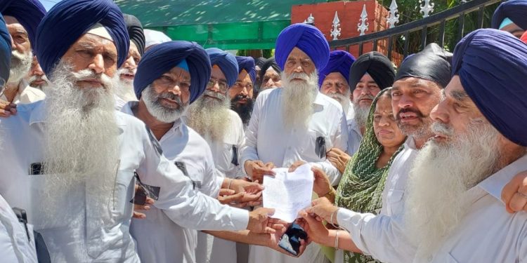 ਸਿੱਖ ਸੰਗਤਾਂ ਵੱਲੋਂ ਬੰਦੀ ਸਿੰਘਾਂ ਦੀ ਰਿਹਾਈ ਲਈ ਸ੍ਰੀ ਮੁਕਤਸਰ ਸਾਹਿਬ ਵਿਚ ਰੋਸ ਮਾਰਚ