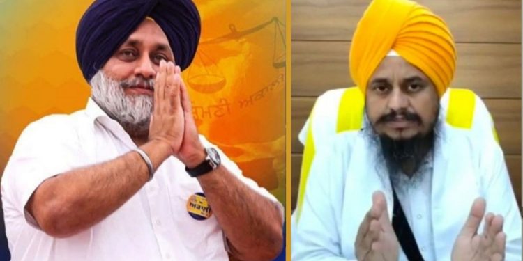 ਸ੍ਰੀ ਅਕਾਲ ਤਖ਼ਤ ਸਾਹਿਬ ਦੇ ਜਥੇਦਾਰ ਨੇ ਸ਼੍ਰੋਮਣੀ ਅਕਾਲੀ ਦਲ ਨੂੰ ਸੱਤਾ ਦੀ ਥਾਂ ਸਿੱਖੀ ਦੇ ਪ੍ਰਚਾਰ ਦੀ ਨਸੀਹਤ…