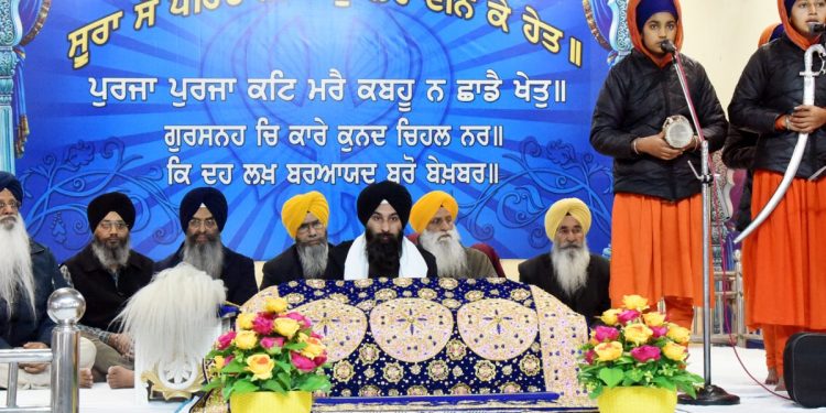 ਸਾਹਿਬਜ਼ਾਦਿਆਂ ਦੀ ਸ਼ਹਾਦਤ ਨੂੰ ਸਮਰਪਿਤ ਸ਼੍ਰੋਮਣੀ ਕਮੇਟੀ ਵੱਲੋਂ ਗੁਰਮਤਿ ਸਮਾਗਮ
