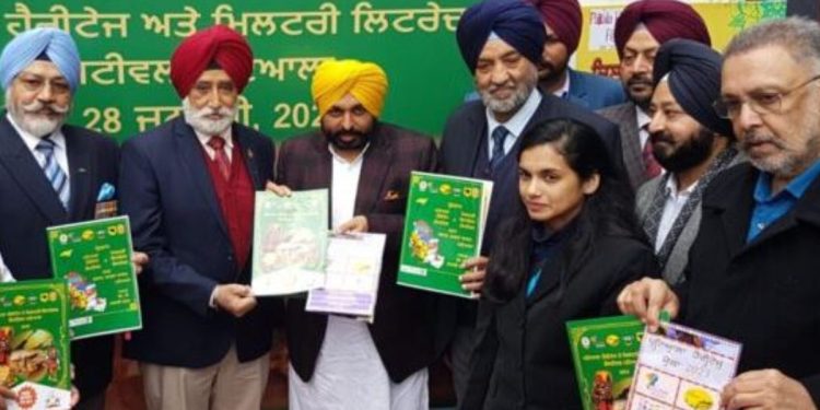 CM ਮਾਨ ਵੱਲੋਂ ਪਟਿਆਲਾ ‘ਚ ਹੋਣ ਵਾਲੇ ਮਿਲਟਰੀ ਲਿਟਰੇਚਰ ਫੈਸਟੀਵਲ ਦਾ ਪੋਸਟਰ ਜਾਰੀ