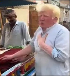 ਪਾਕਿਸਤਾਨ ‘ਚ ਕੁਲਫੀ ਵੇਚ ਰਿਹਾ ਡੋਨਾਲਡ ਟ੍ਰੰਪ!
