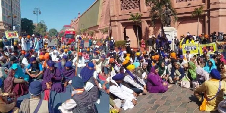 ਅੰਮ੍ਰਿਤਸਰ ‘ਚ ਭੁੱਖ ਹੜਤਾਲ ‘ਤੇ ਬੈਠੀ ਅੰਮ੍ਰਿਤਪਾਲ ਦੀ ਮਾਤਾ, ਪੰਜਾਬ ਸ਼ਿਫਟ ਕਰਨ ਦੀ ਕੀਤੀ ਮੰਗ