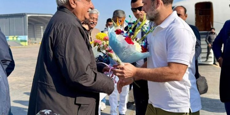 Rahul Gandhi in Kurukshetra: ਕੁਰੂਕਸ਼ੇਤਰ ਪਹੁੰਚੇ ਰਾਹੁਲ ਗਾਂਧੀ, ਕਾਂਗਰਸ ਦੇ ਸਿਖਲਾਈ ਕੈਂਪ ਨੂੰ ਕਰਨਗੇ ਸੰਬੋਧਨ