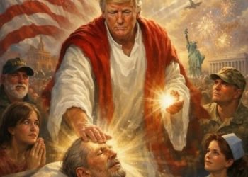 Donald Trump ਨੇ ਖੁਦ ਨੂੰ Jesus Christ ਵਜੋਂ ਦਿਖਾਉਣ ਵਾਲੀ ਪੋਸਟ ਡਿਲੀਟ ਕੀਤੀ