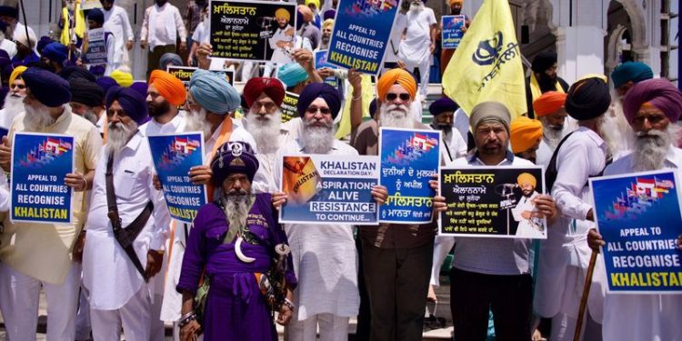 Punjab News: ਖਾਲਿਸਤਾਨ ਐਲਾਨਨਾਮੇ ਦੀ 40ਵੀਂ ਵਰੇਗੰਢ ਮੌਕੇ ਵੱਖ-ਵੱਖ ਜਥੇਬੰਦਆਂ ਵੱਲੋਂ ਮਾਰਚ