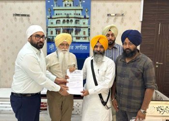Sacrilege law: ਇਤਰਾਯੋਗ ਸ਼ਬਦਾਵਲੀ ਨੂੰ ਹਟਾਉਣ ਸਬੰਧੀ ਸਮਾਂ ਪੂਰਾ ਹੋਣ ’ਤੇ ਸਰਕਾਰ ਨੇ ਅਕਾਲ ਤਖ਼ਤ ਵਿਖੇ ਪੱਤਰ ਸੌਂਪਿਆ