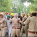 Mansa Jail Bharo: ਜੇਲ੍ਹ ਭਰੋ ਅੰਦੋਲਨ ਨੂੰ ਲੈ ਕੇ ਜਥੇਬੰਦਕ ਆਗੂਆਂ ਅਤੇ ਪੁਲੀਸ ਦਰਮਿਆਨ ਧੱਕਾ-ਮੁੱਕੀ