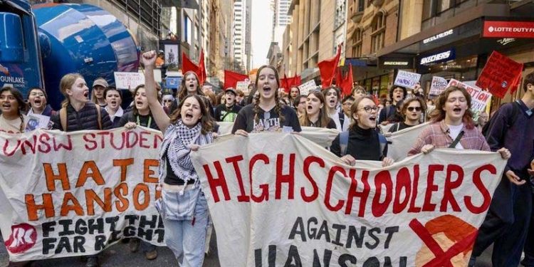 Sydney student protest: ਸਿਡਨੀ ਦੇ ਵਿਦਿਆਰਥੀ ਨਸਲਪ੍ਰਸਤੀ ਖ਼ਿਲਾਫ਼ ਨਿੱਤਰੇ
