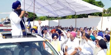 ਮੀਰੀ-ਪੀਰੀ ਖ਼ਾਲਸਾ ਮਾਰਚ ਦਾ ਢਾਹਾਂ ਕਲੇਰਾਂ ’ਚ ਭਰਵਾਂ ਸਵਾਗਤ
