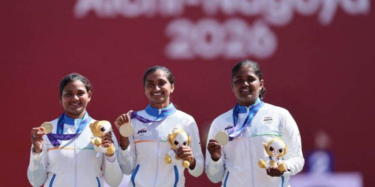 Asian Games 2026: ਤੀਰਅੰਦਾਜ਼ੀ ’ਚ ਭਾਰਤੀ ਮਹਿਲਾ ਰਿਕਵਰ ਟੀਮ ਨੇ ਜਿੱਤਿਆ ਇਤਿਹਾਸਕ ਸੋਨ ਤਗ਼ਮਾ