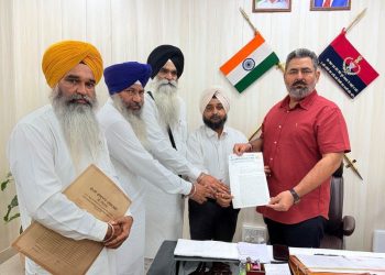 AAP MLA ਮਨਵਿੰਦਰ ਸਿੰਘ ਗਿਆਸਪੁਰਾ ਵਿਰੁੱਧ ਸ੍ਰੀ ਦਰਬਾਰ ਸਾਹਿਬ ਦੇ ਪ੍ਰਬੰਧਕਾਂ ਵੱਲੋਂ ਪੁਲੀਸ ਕਮਿਸ਼ਨਰ ਨੂੰ ਸ਼ਿਕਾਇਤ