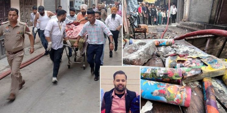 Ludhiana Fire: ਲੁਧਿਆਣਾ ਦੇ ਫੀਲਡਗੰਜ ‘ਚ ਪਟਾਕਿਆਂ ਨੂੰ ਅੱਗ ਲੱਗੀ; ‘ਆਪ’ ਆਗੂ ਦੇ ਭਰਾ ਦੀ ਮੌਤ
